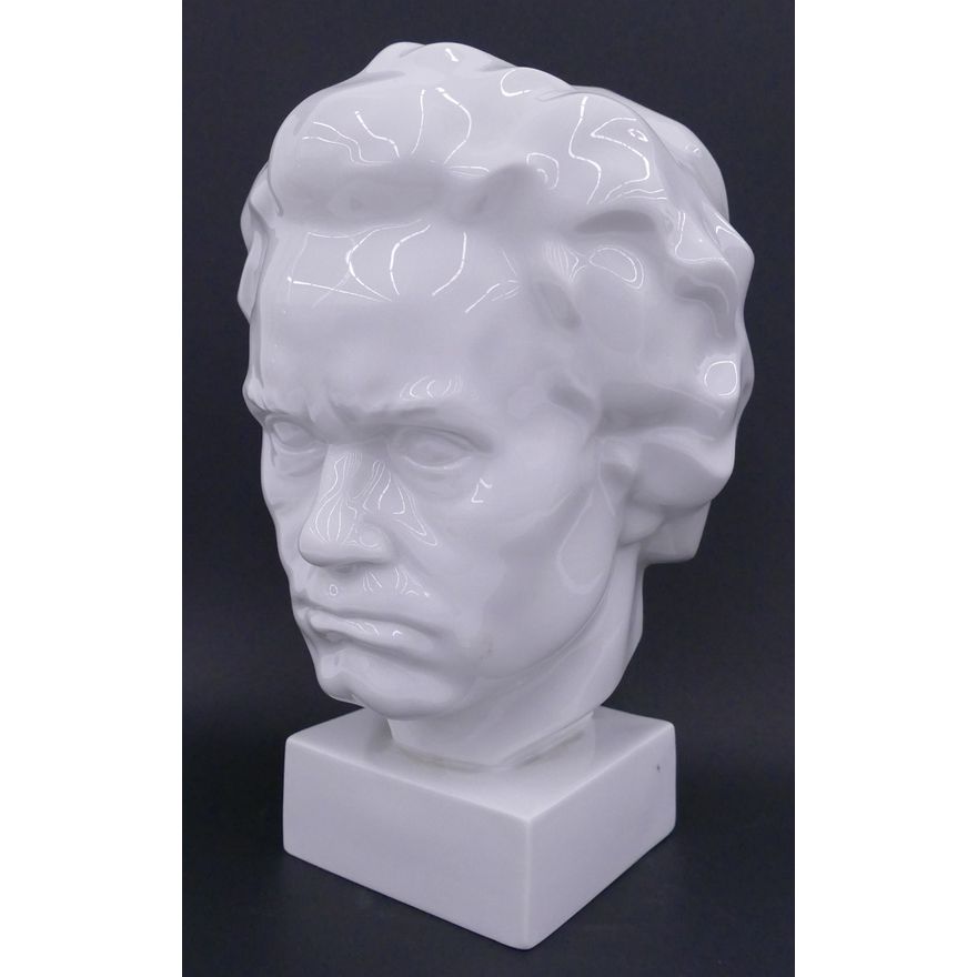 Augarten Ludwig van Beethoven Porcelain Bust- 9.5''