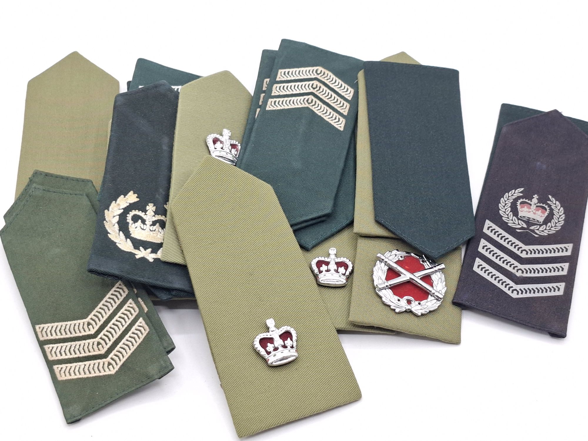 POLICE AND ARMY CLOTH EPAULETTES