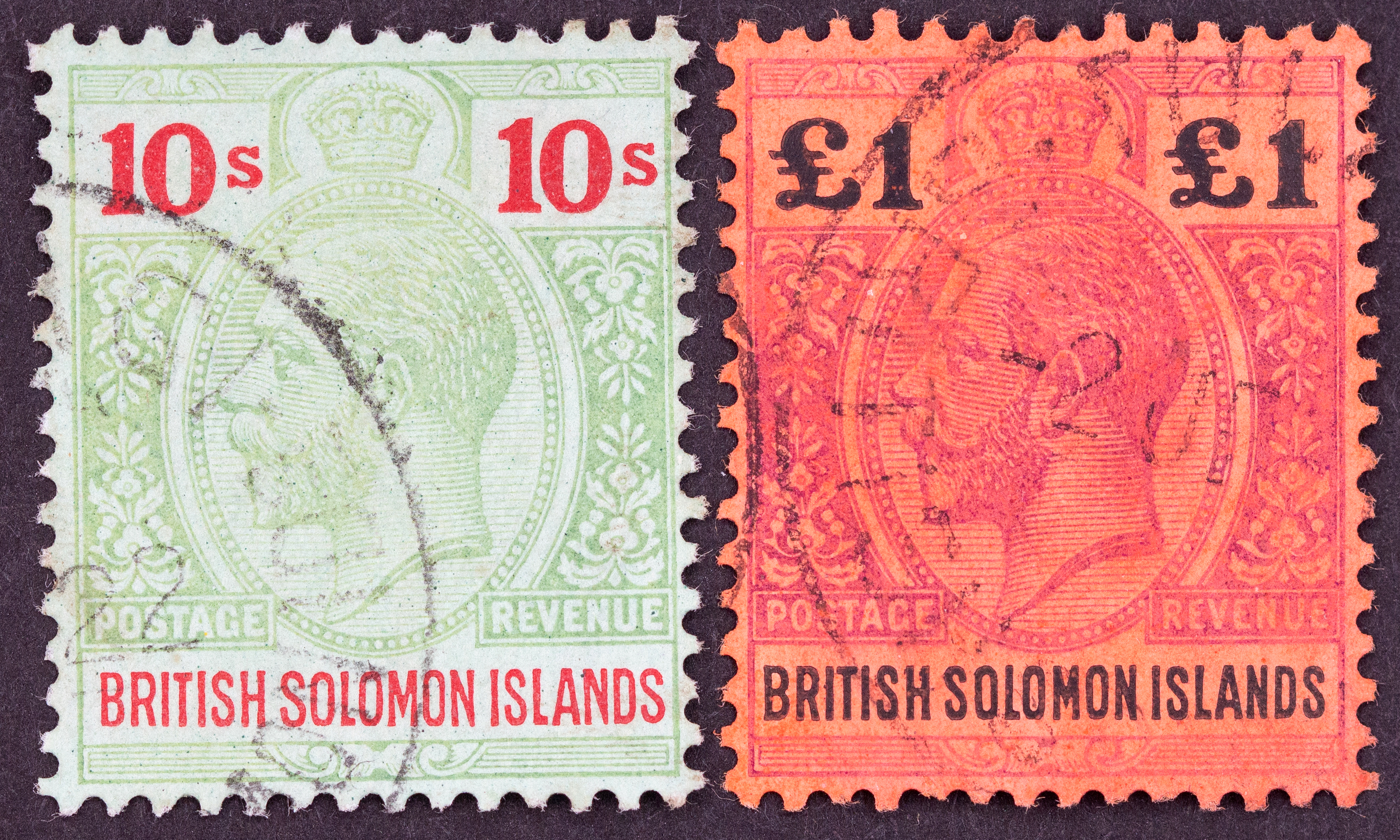 British Solomon Islands, 1914, Fine