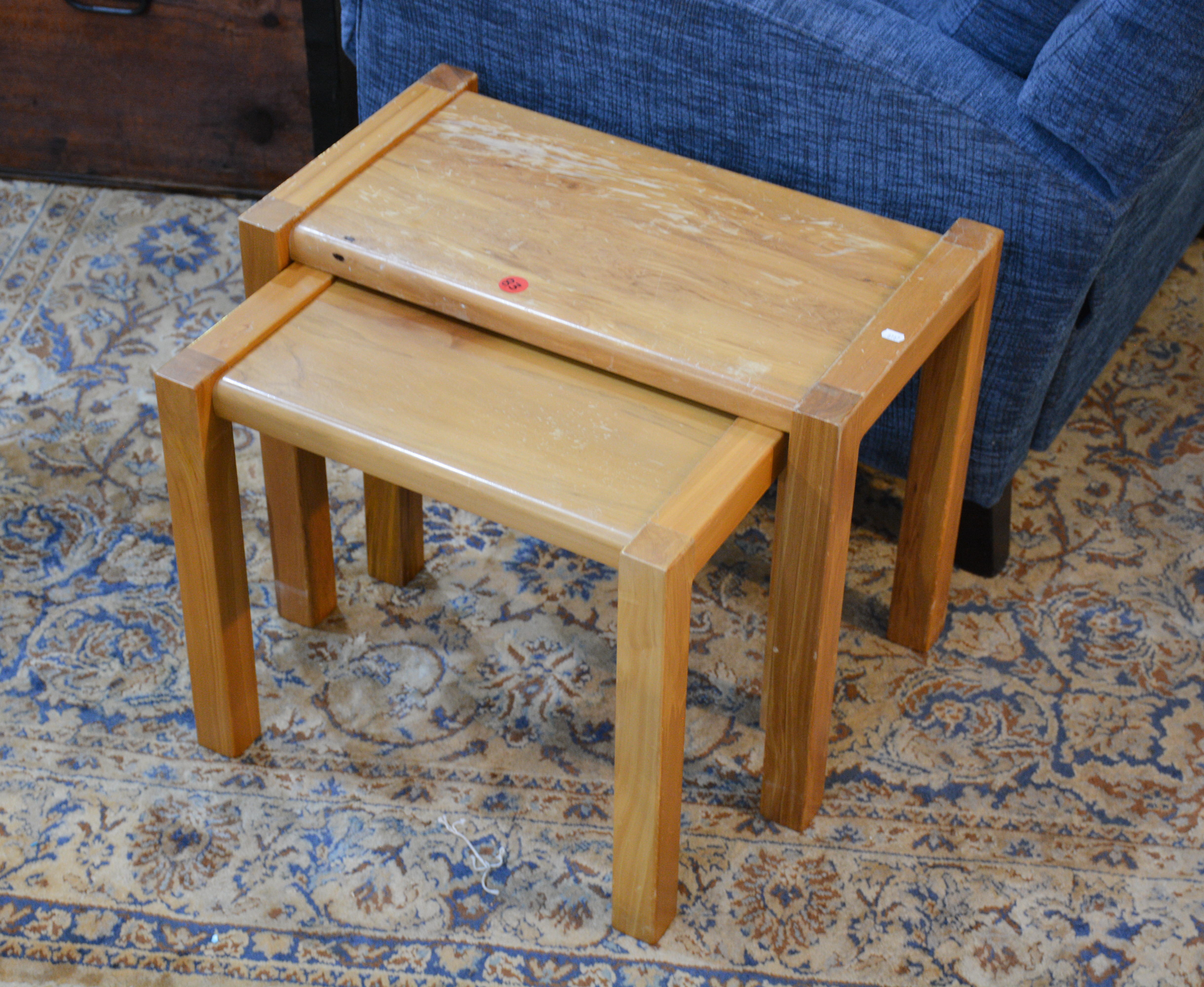 Pair of Nesting Tables — sold at auction in New Zealand for $5