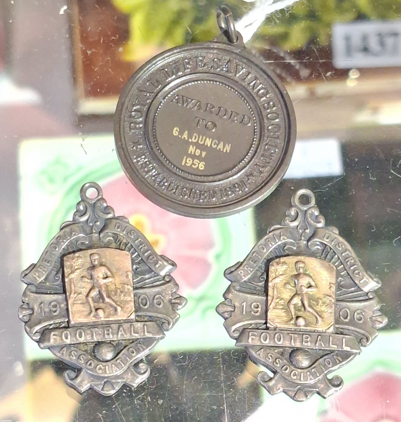 Edwardian Silver Medallions