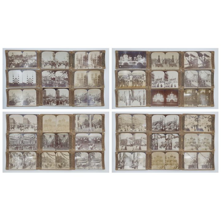 Stereograph Cards - KEVII (x38)