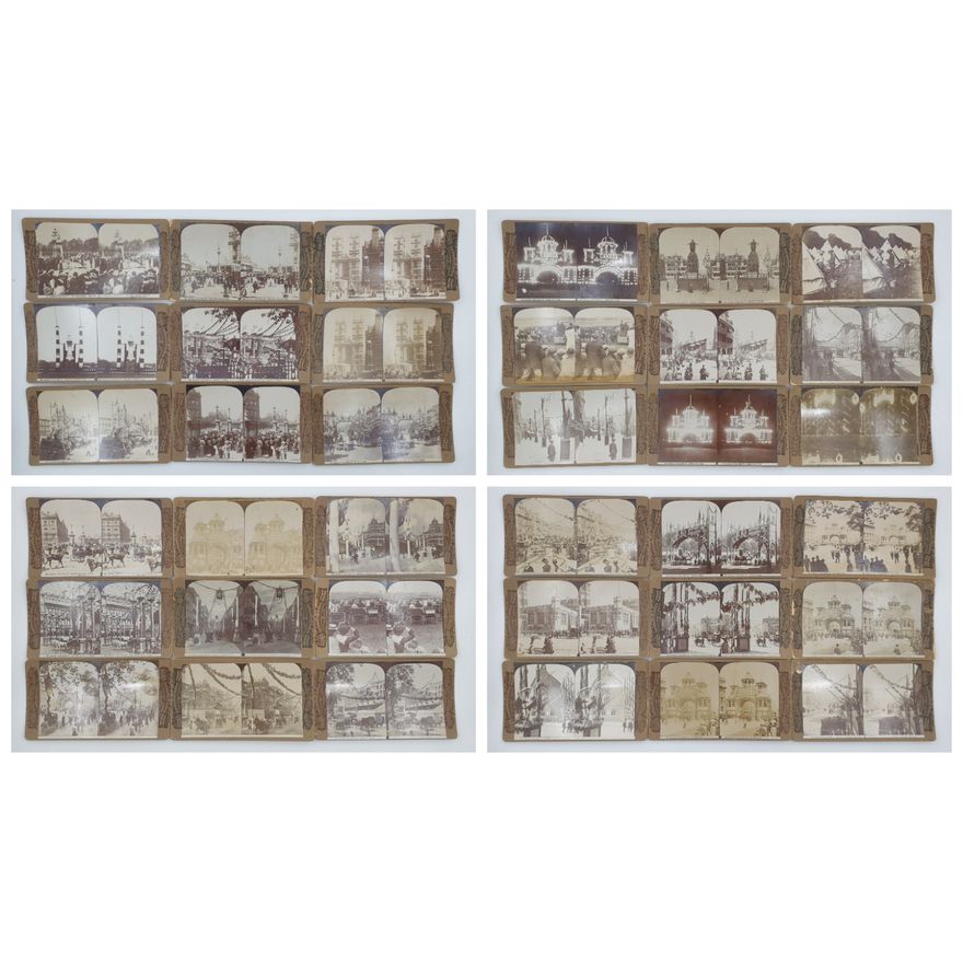 Stereograph Cards - KEVII (x38)