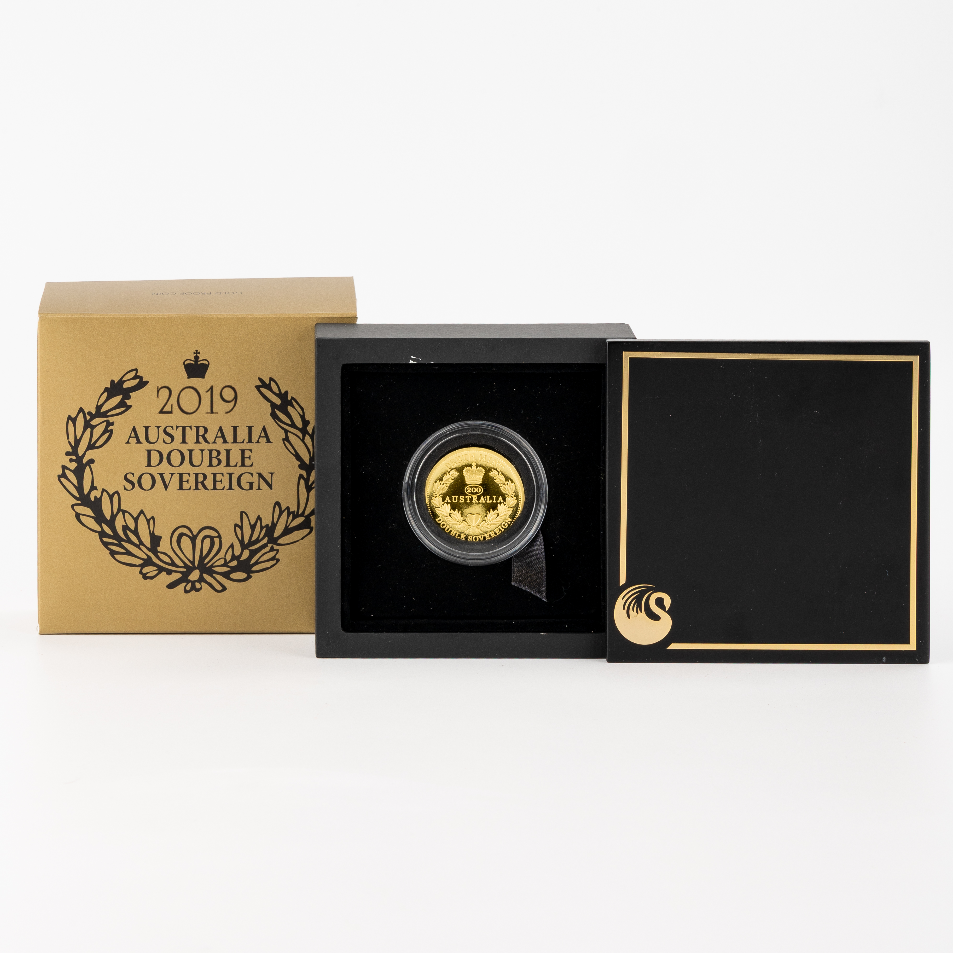 31 · Double Sovereign Proof Coin, Fifty Dollars, 2019