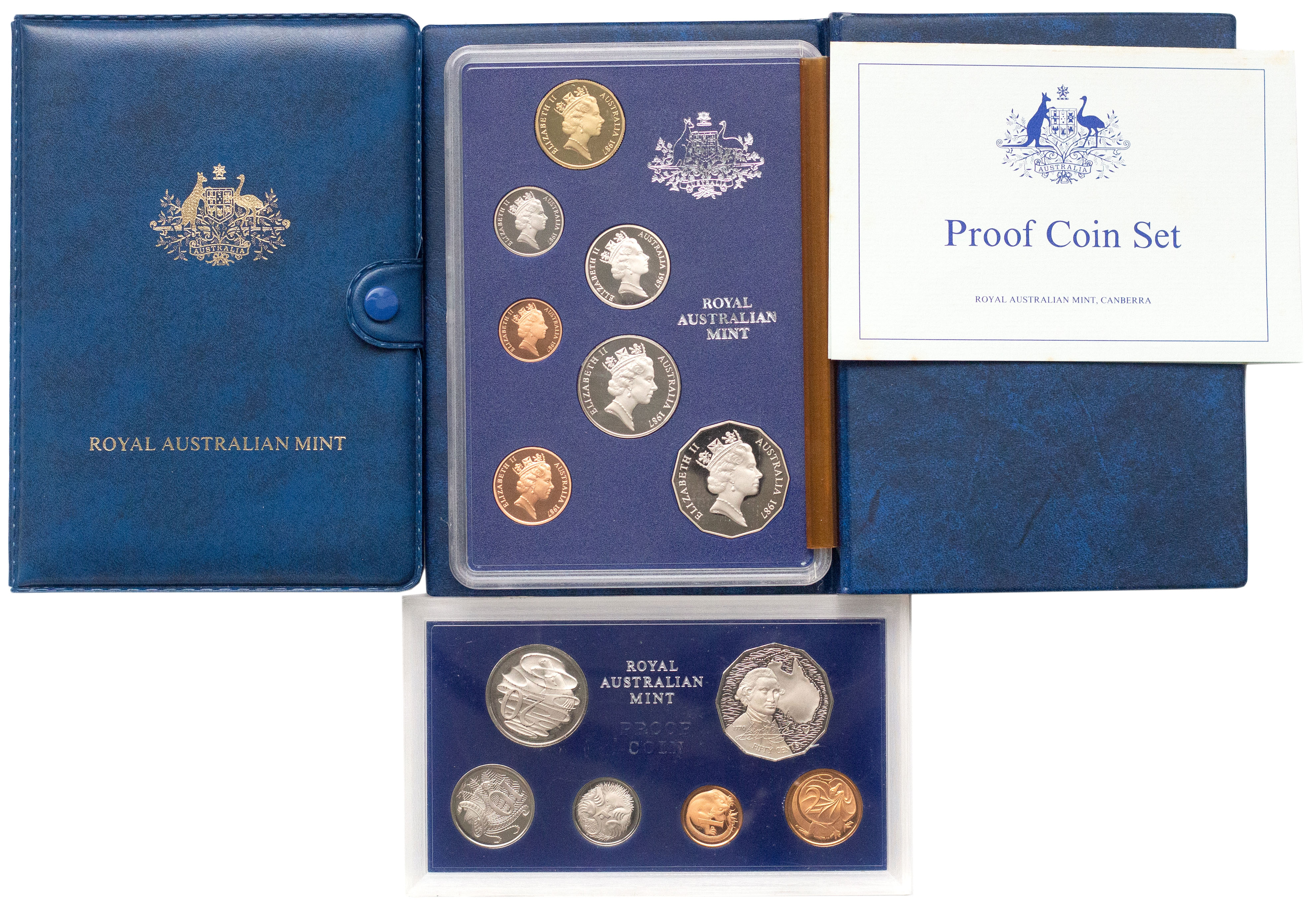 Elizabeth II, Proof Set, 1970, aFDC