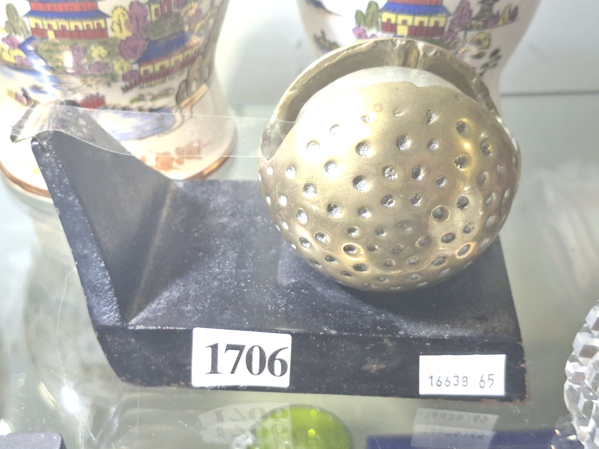 Brass/Bronze Goldball Tape Dispenser