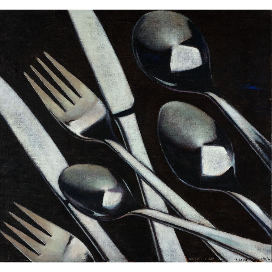 Dick Frizzell 'Serious Cutlery'