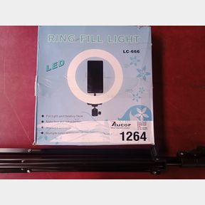 26CM LED RING LIGHT WITH 111CM LIGHT STAND UNIVERSAL PHONE HOLDER KIT