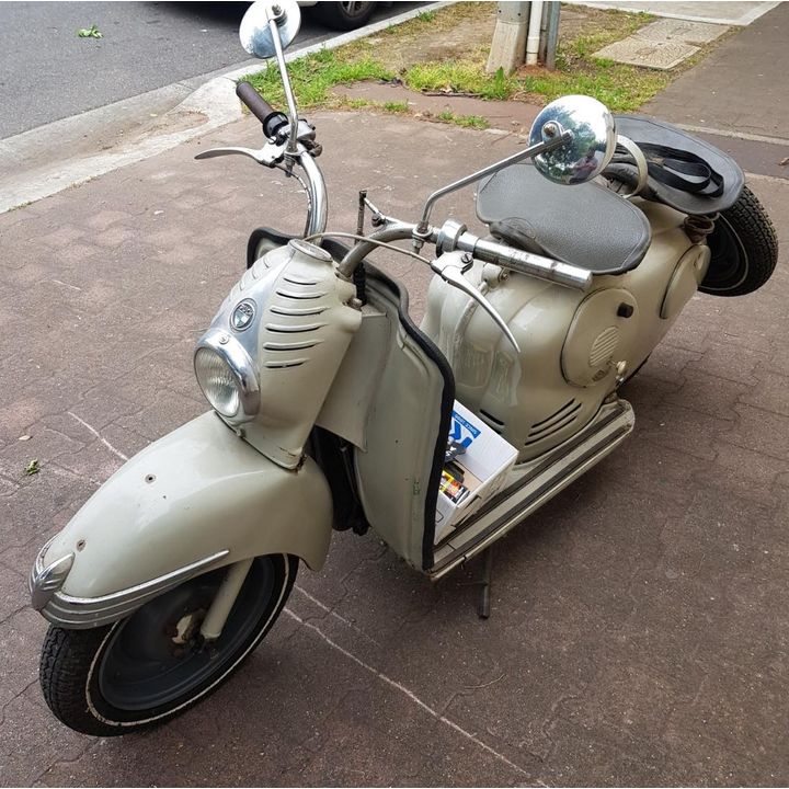 Circa 1955 Puch R125 Scooter, (Austria)