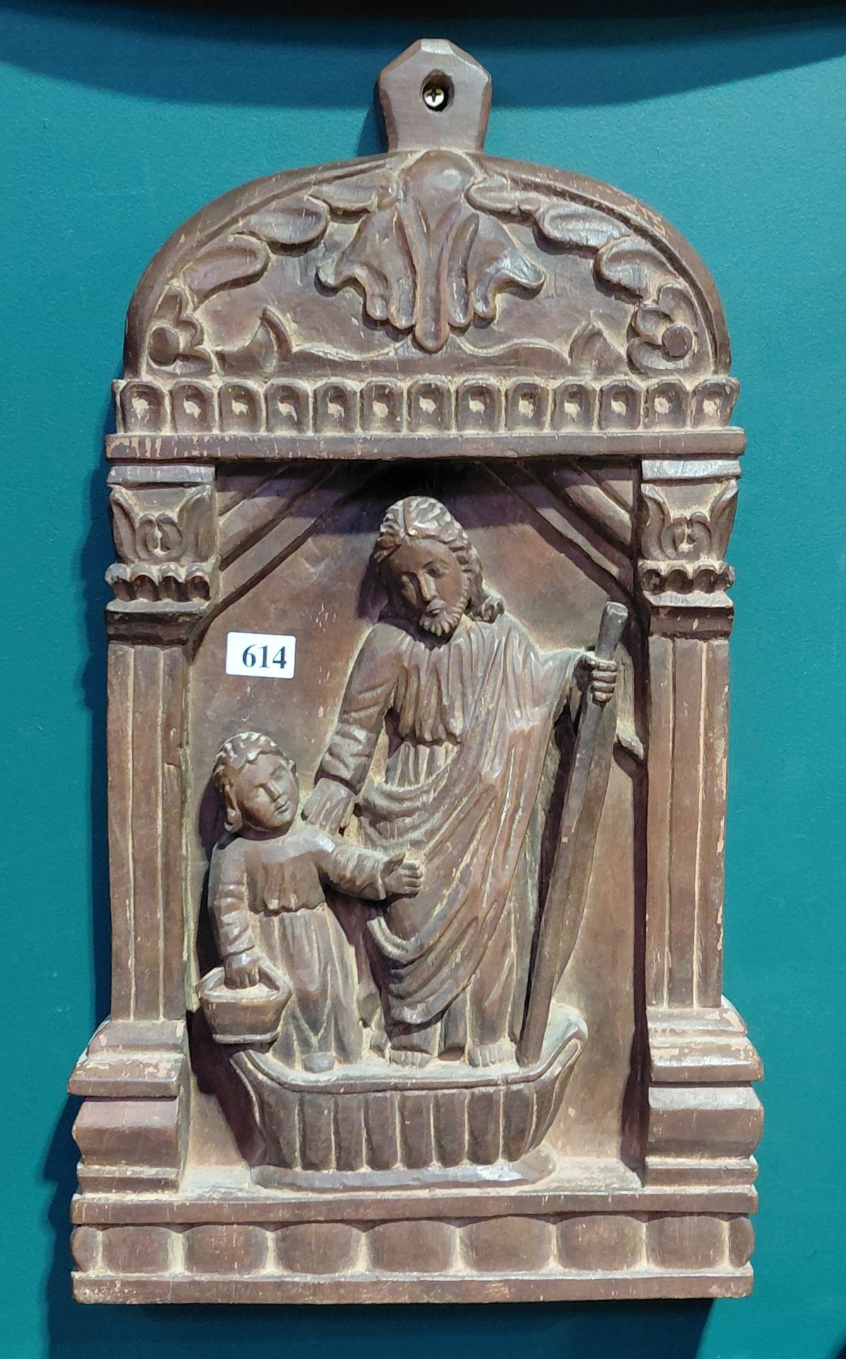 614 · RELIGIOUS PLAQUE