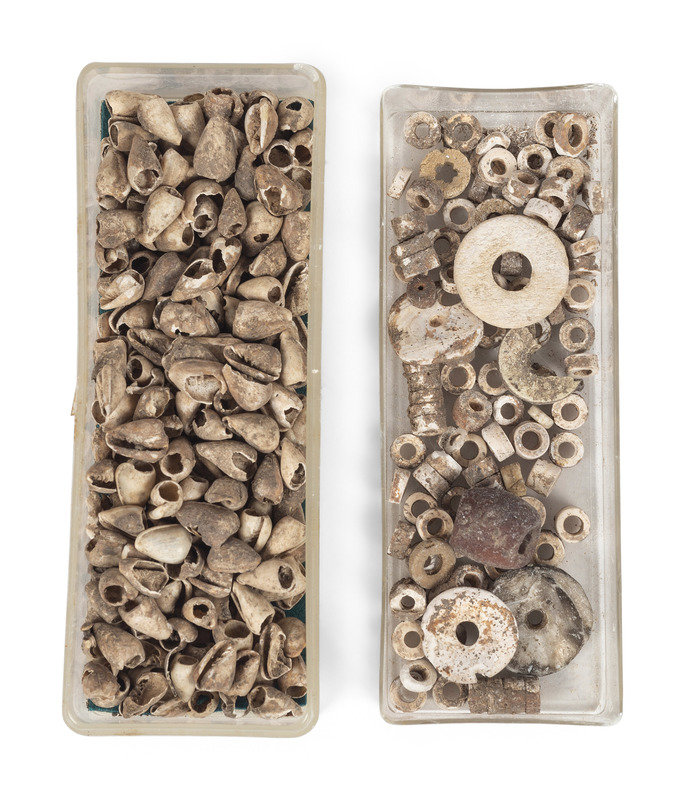 A Group of Shell Beads