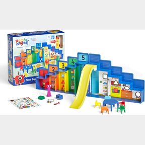HAND2MIND NUMBERBLOCKS SUPER SECRET STEP SQUAD HEADQUARTERS PLAY SET, TODDLER DOLL HOUSE, CLUBHOUSE DOLLHOUSE, ACTION FIGURE HOUSE