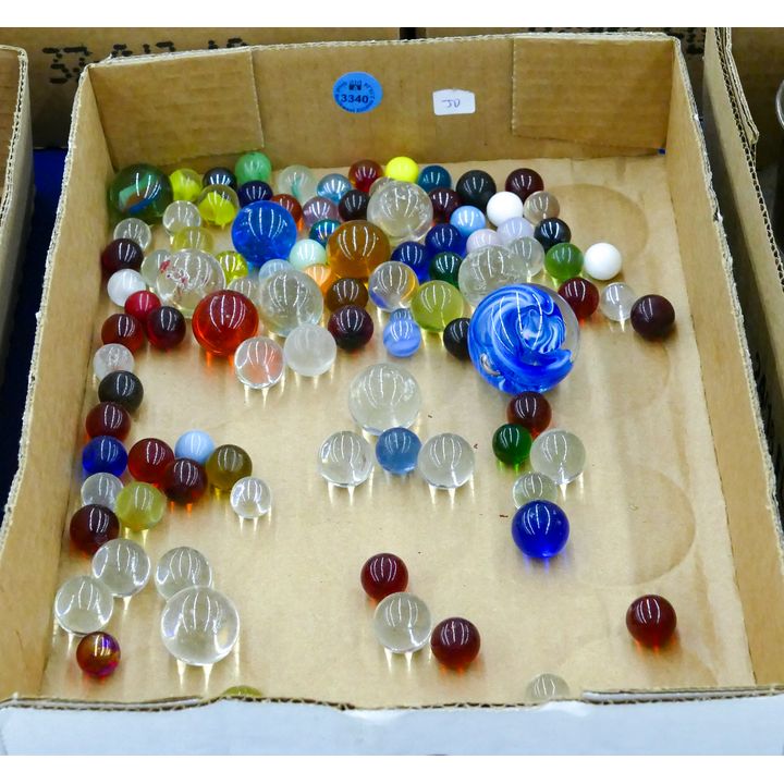 Box Glass Marbles