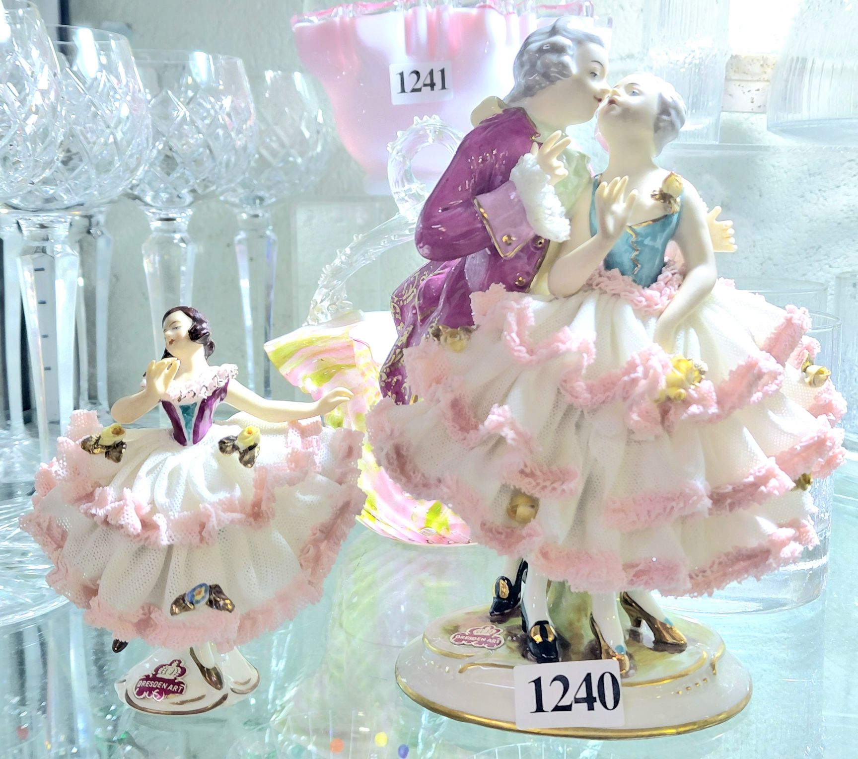 Dresden Couple Figurines