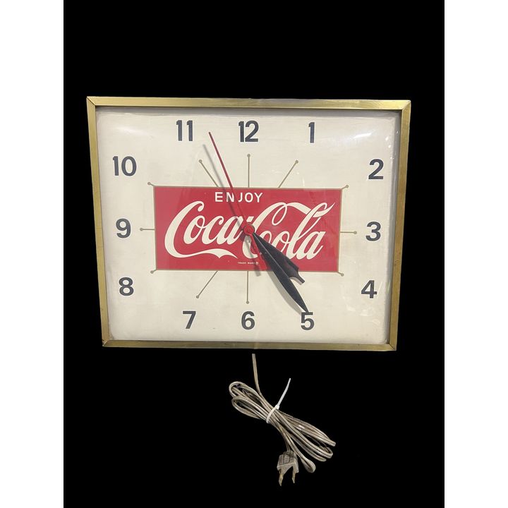 Enjoy Coca Cola Coke Swihart Products Soda Clock