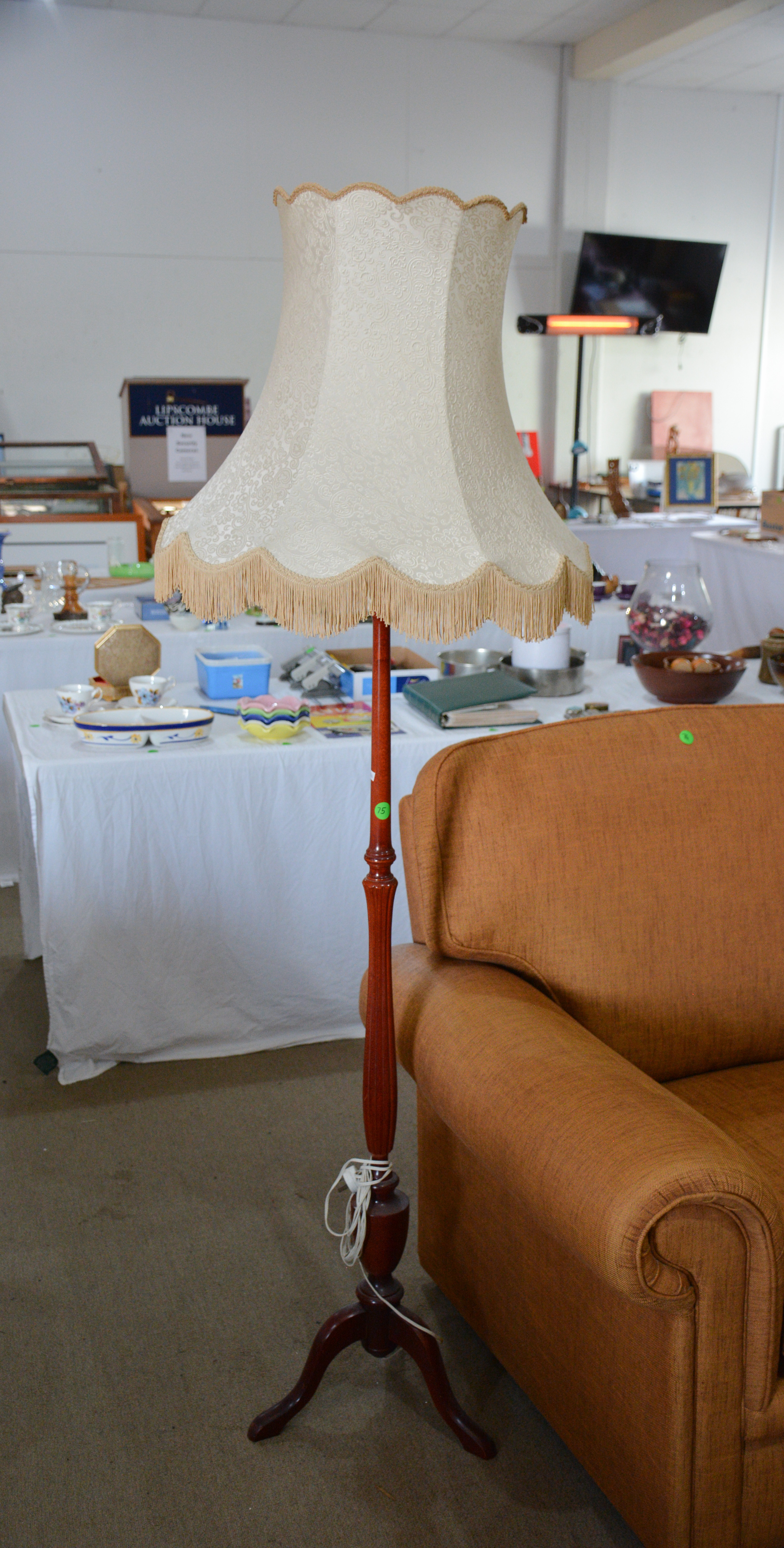 Standard Lamp with Shade — NZ auction result
