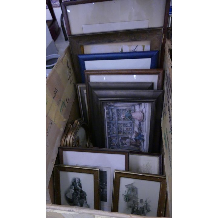 Box Small Framed Artworks- 12pc total