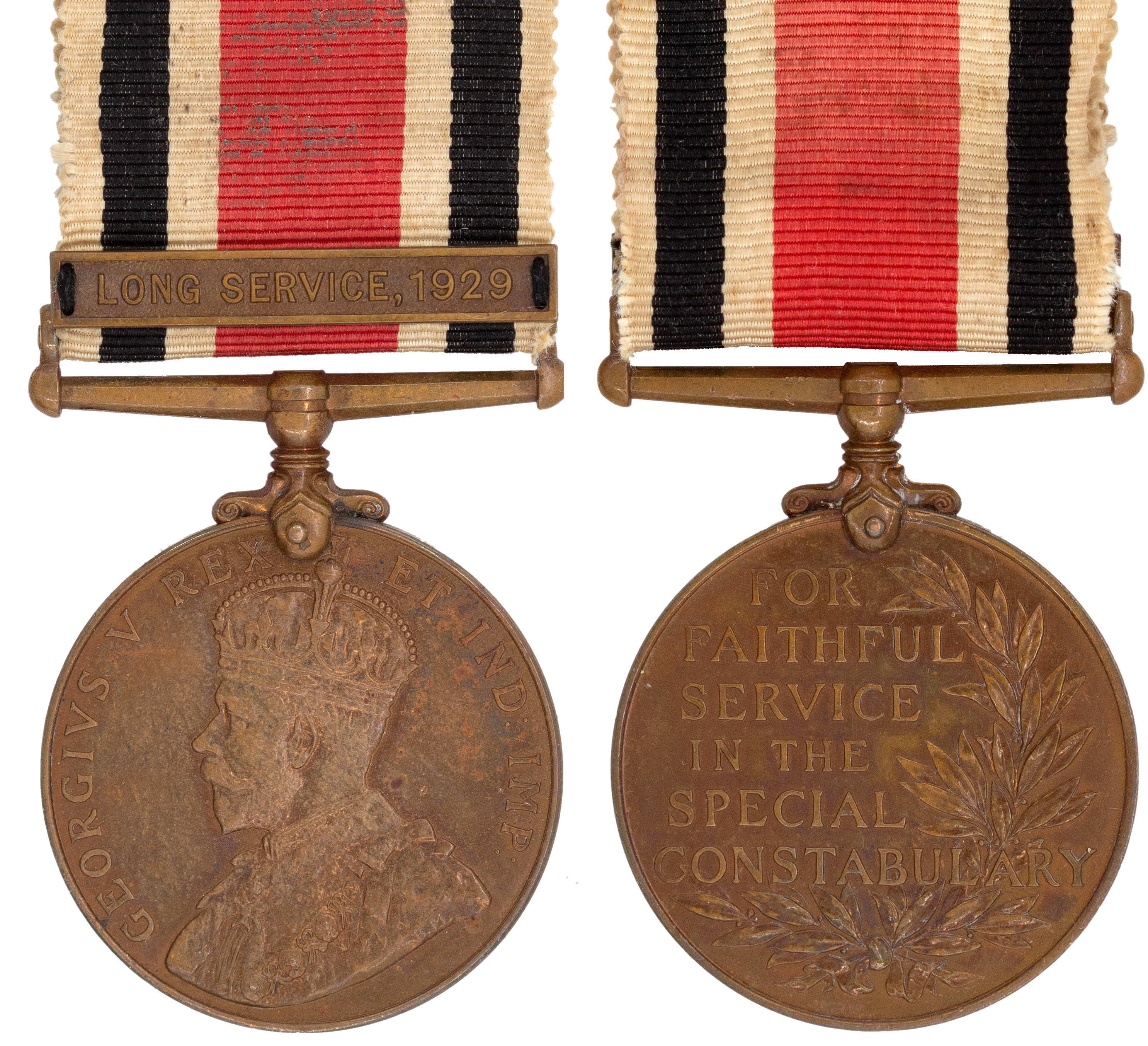 Great Britain, London Metropolitan Police, Faithful Service Medal, 1914 - 1918, aUNC