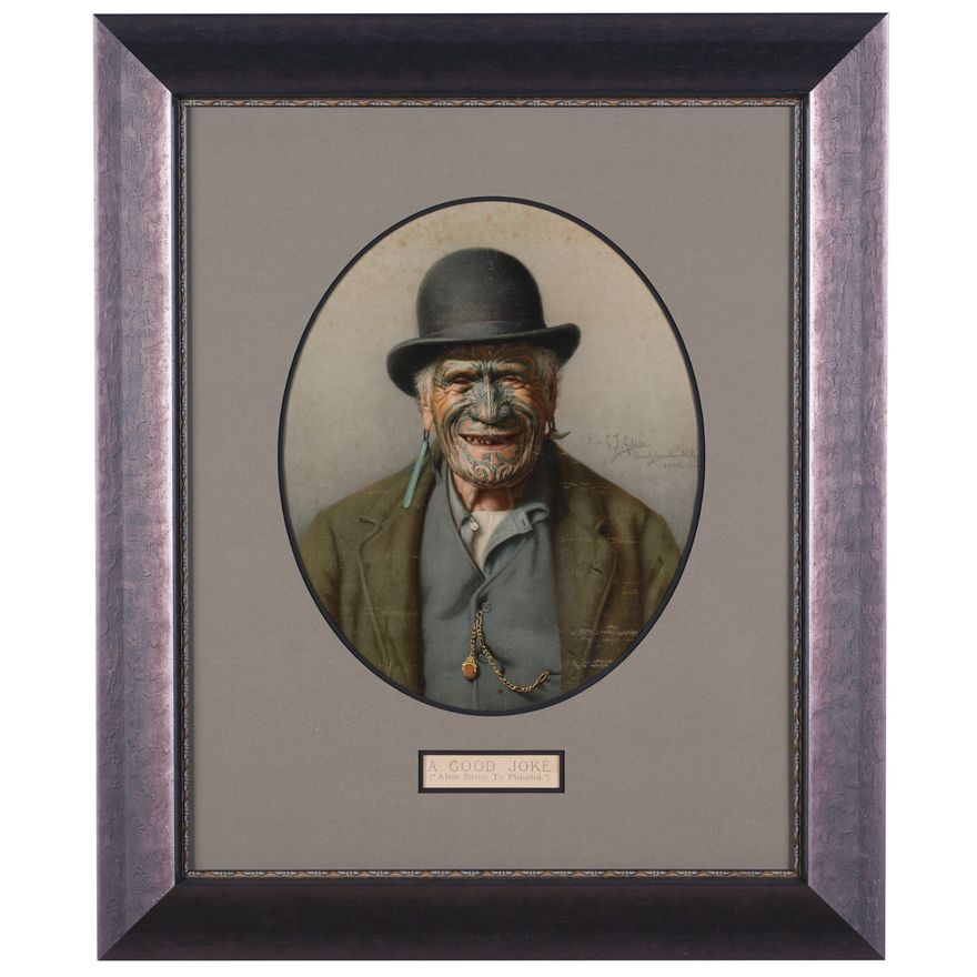 Charles Goldie ‘A Good Joke’