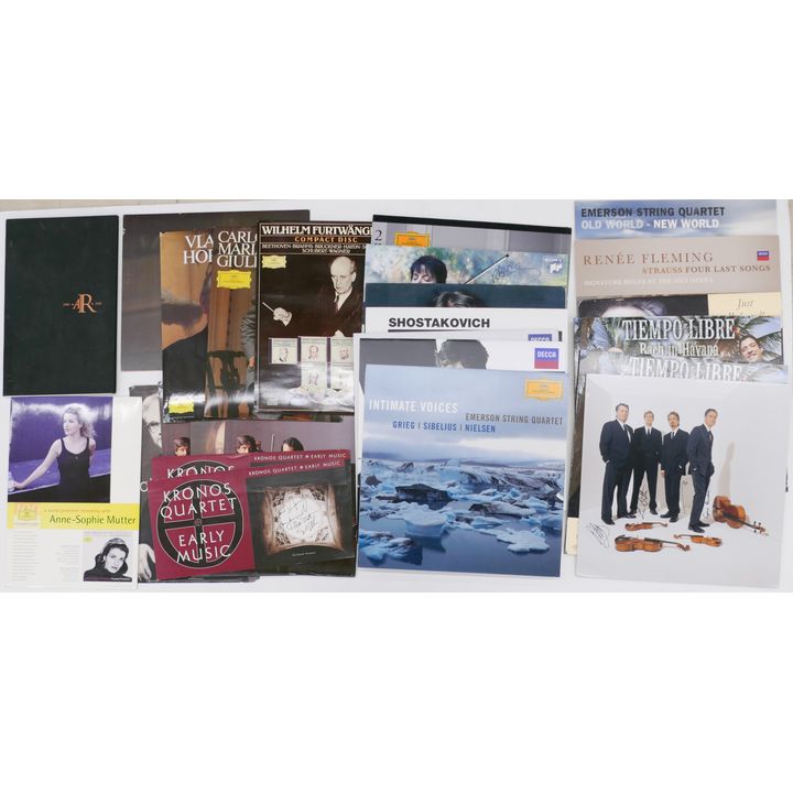 Tote of Classical Music Album Store Signs.