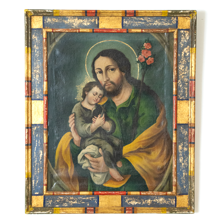 San José y el niño Dios