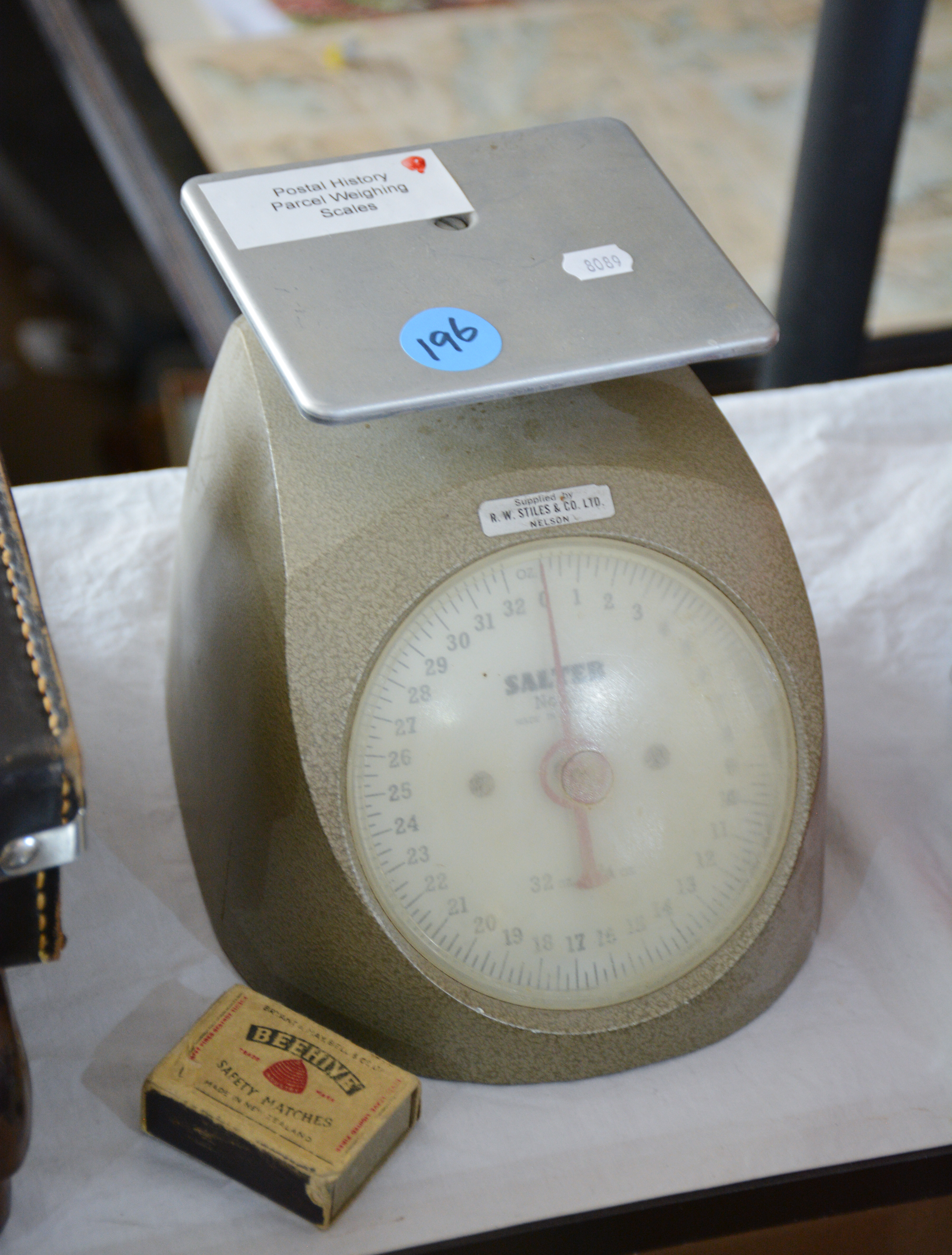 Postal History Parcel Weighing Scales — sold at auction in New Zealand for $20