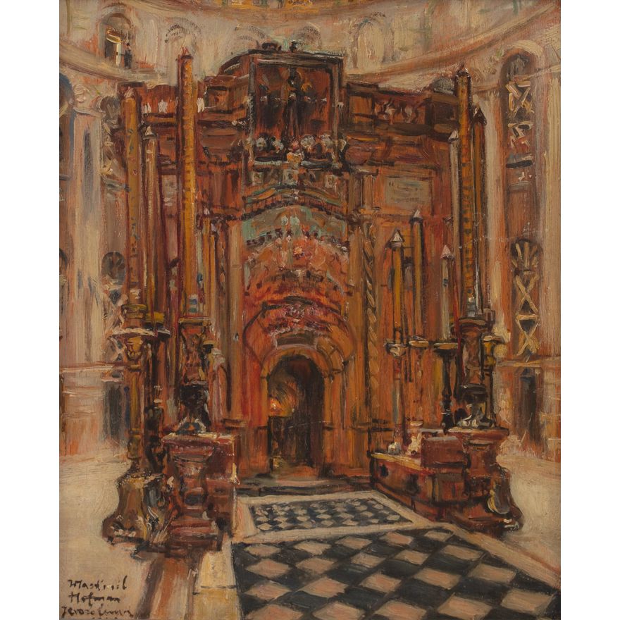 Wlastimil Hofman | Jerozolima. Grób Pański
