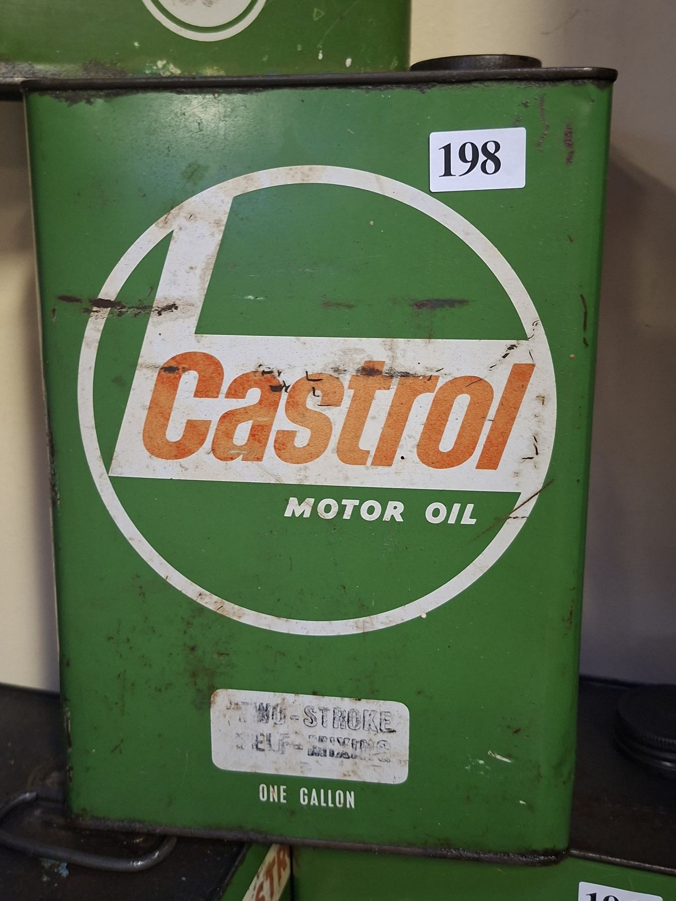 Castrol Motor Oil Can