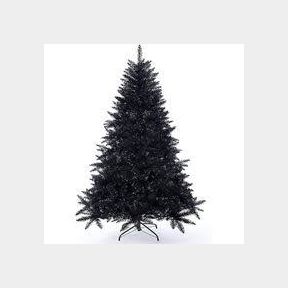 Aqua Artificial Christmas Trees Black Gradient Spruce Tree for Home Office - Black - 180 cm | - 51745/3391 SN B1 (S7)