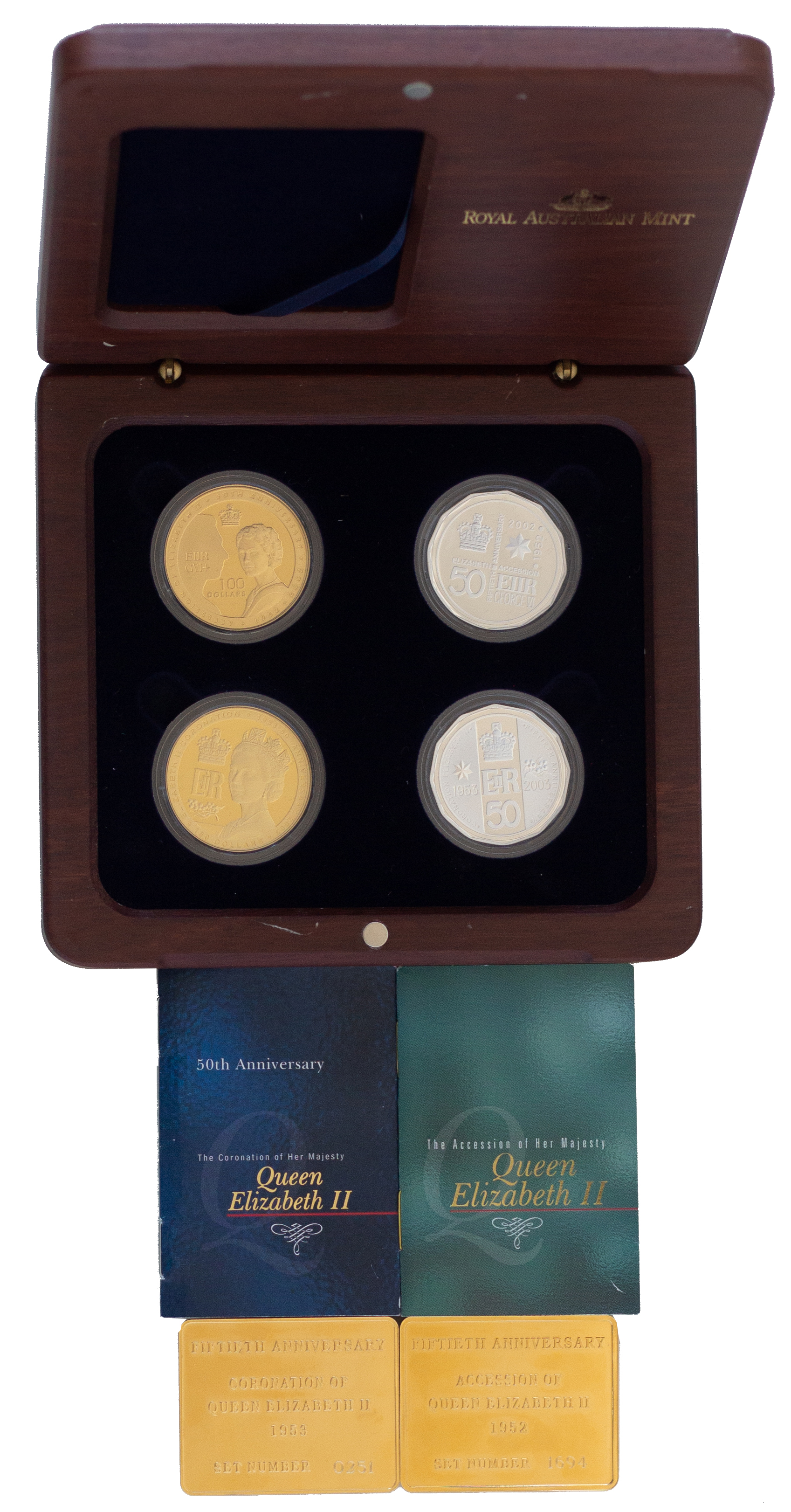 Set, Elizabeth II, RAM - QEII Golden Jubilee Collection, 2002, FDC