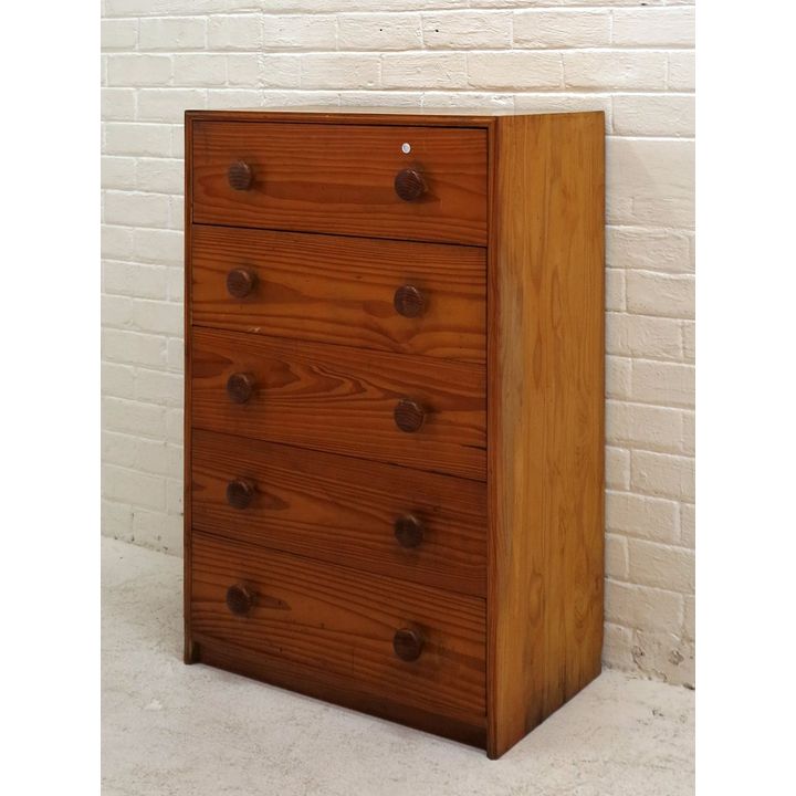 PINE CHEST OF DRAWERS