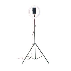 RM18830/TR160 ECCO 36cm LED Ring Fill Light + Tripod Stand NO PLUG CAN'T BE TESTED