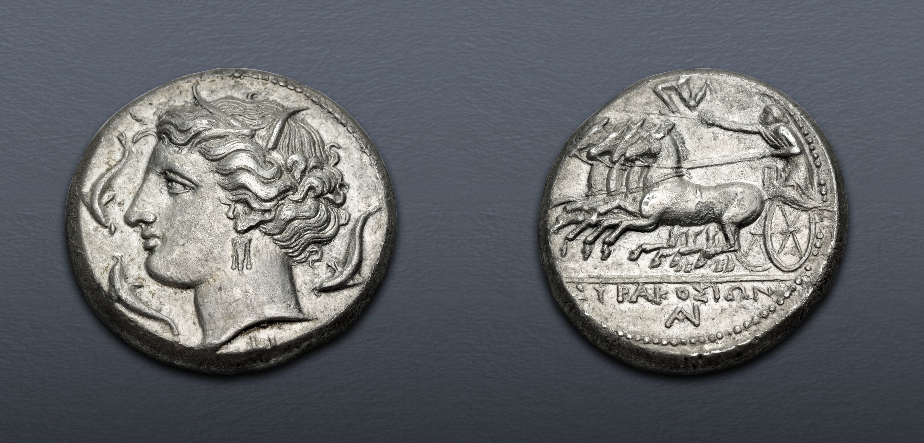 SICILY, Syracuse. Agathokles. 317-289 BC. AR Tetradrachm (25.5mm, 16.71 ...