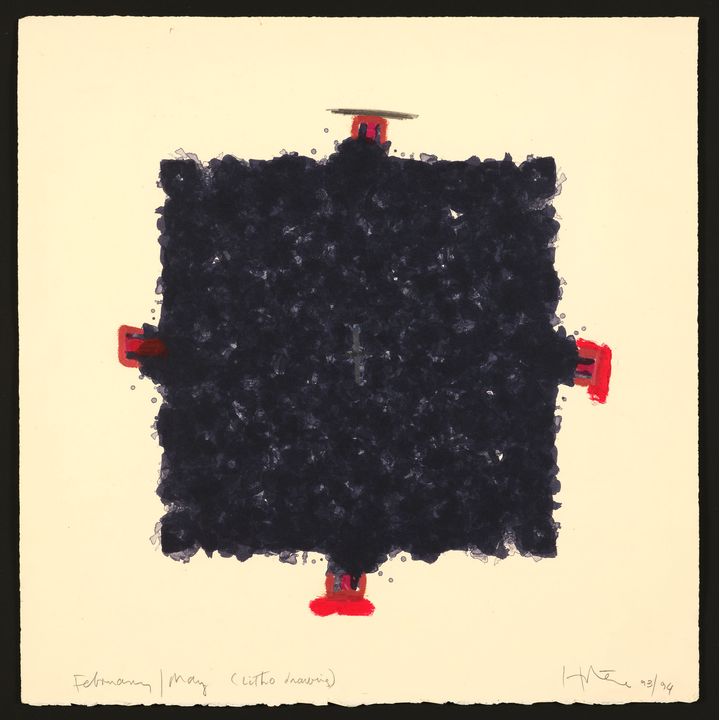 Ralph Hotere 'February/May'