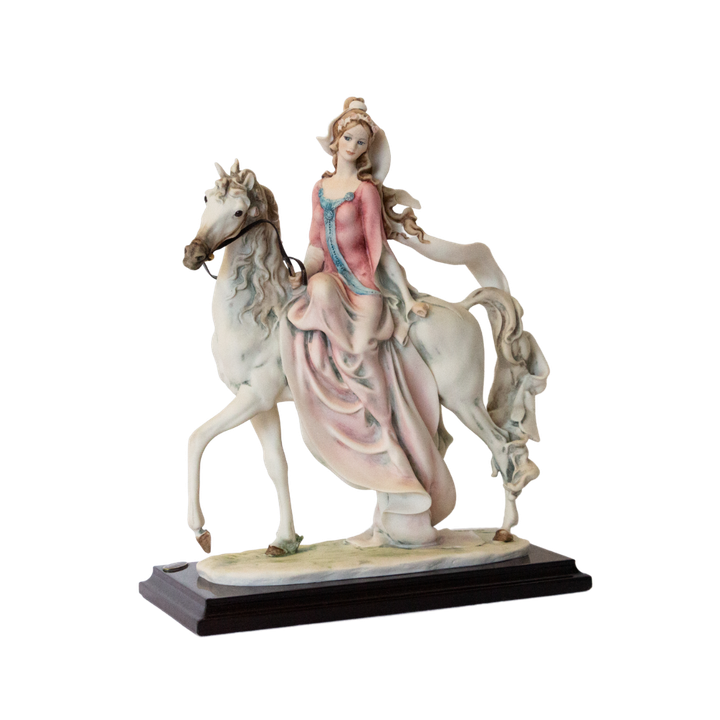 DAMA JINETE CAPODIMONTE