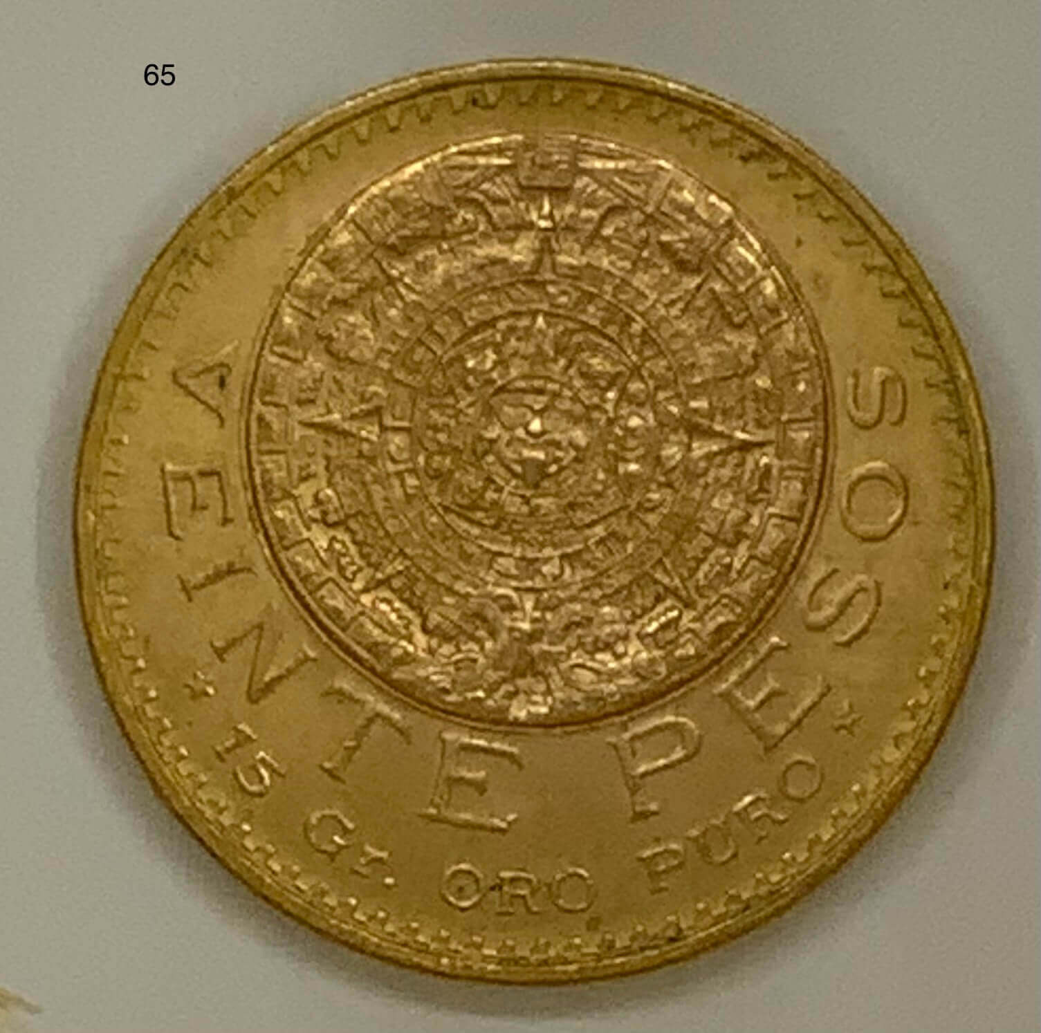 最終特価品 メキシコ 5ペソ 金貨/コイン イーグル ペンダントトップ K21.6ゴールド 21.6金/