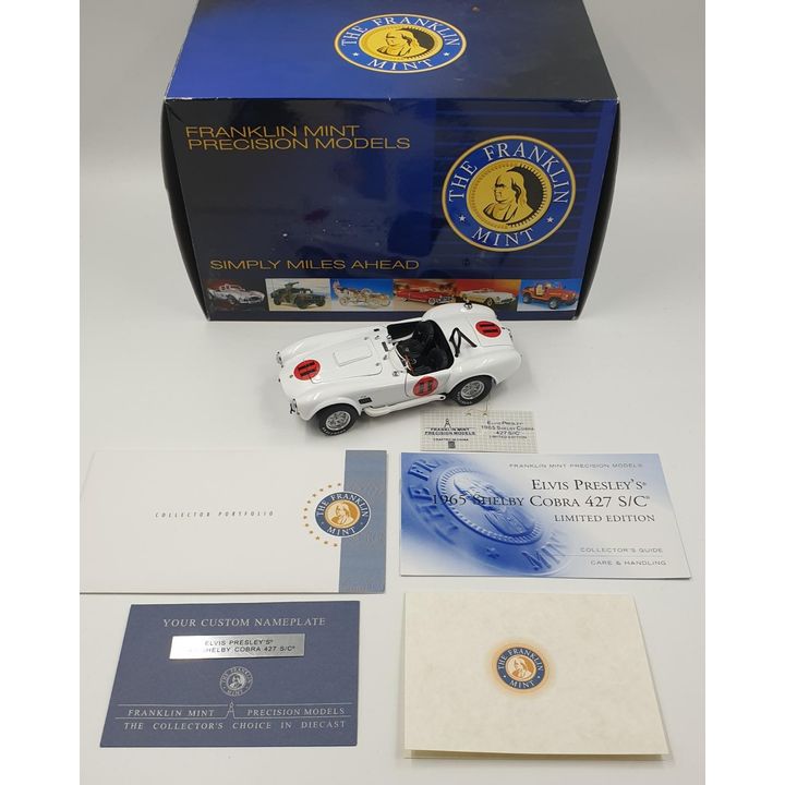 Elvis / Shelby Cobra Die Cast Model