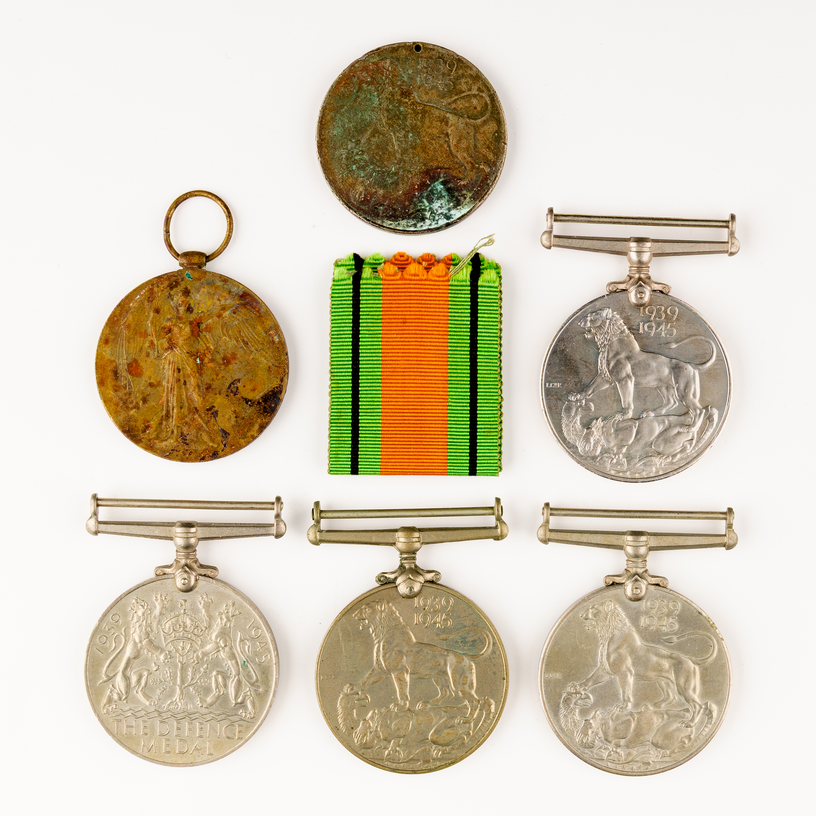 Pair & Singles, 1939 - 1945, Poor - aUNC