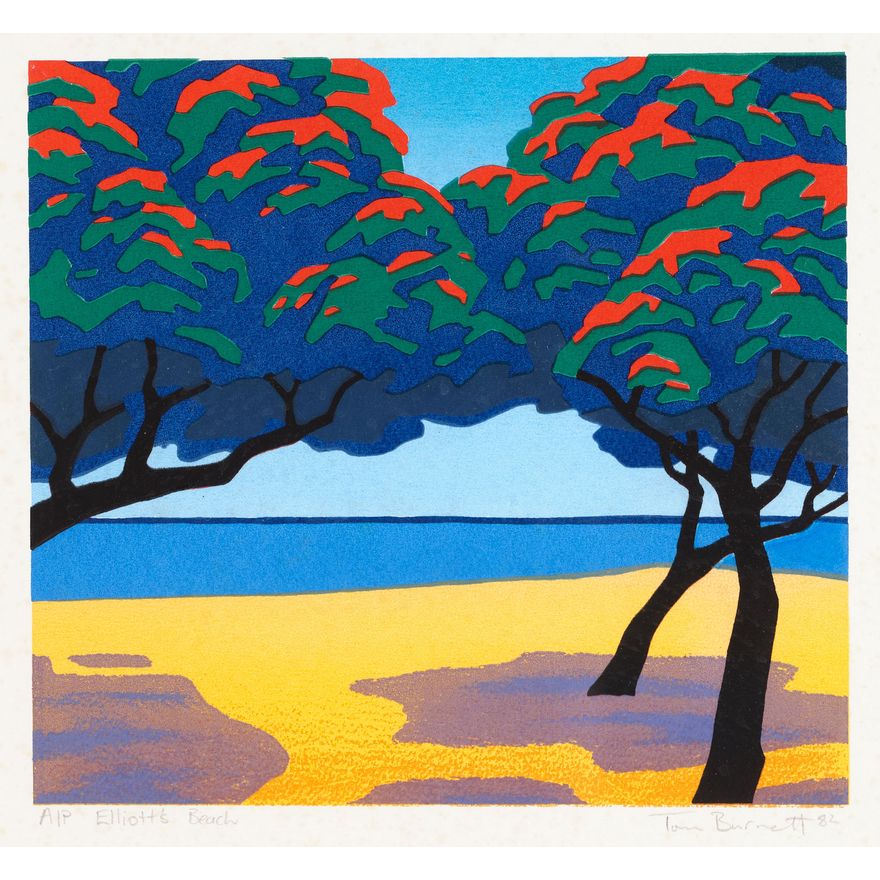Tom Burnett 'Elliott’s Beach'