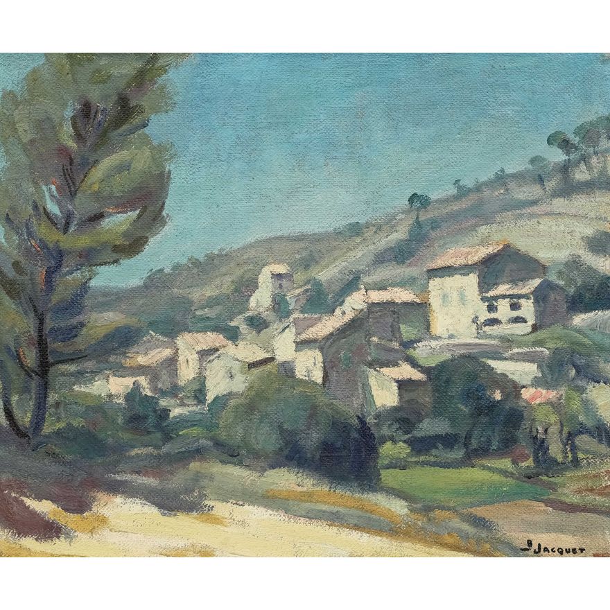 Baptist Clemont Jacquet | Pejzaż Prowansji