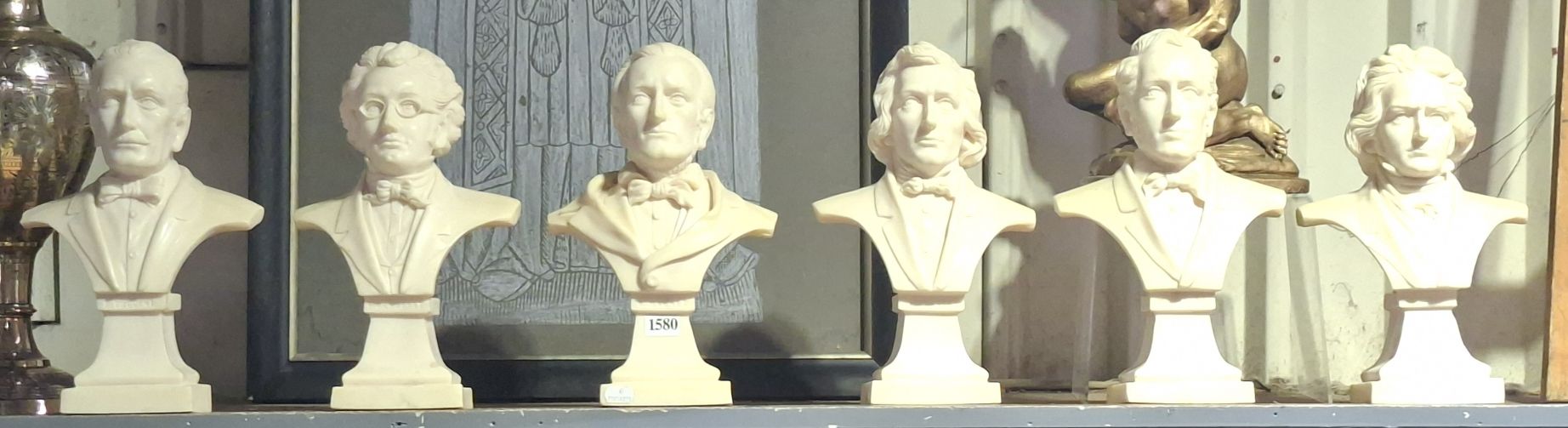 Busts Of Musical Composers