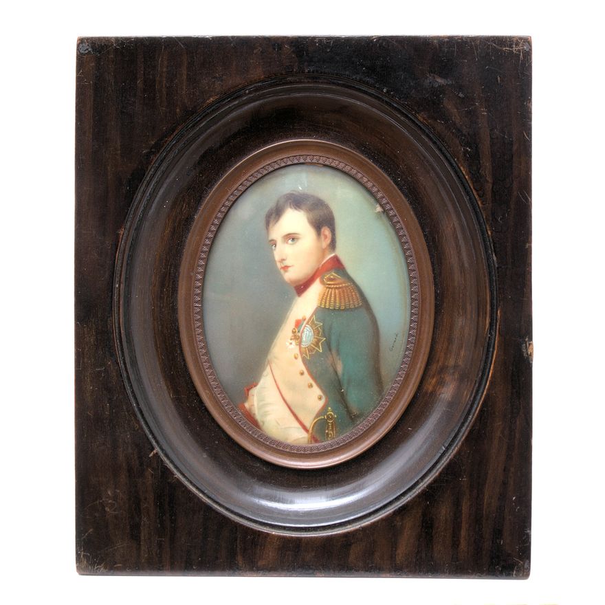 Miniatura z portretem Napoleona