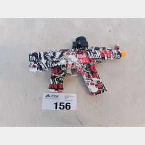 RECHARGEABLE ELECTRIC GEL BALL BLASTER- RED - 13 YEARS -(FAULTY)