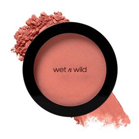 WET N WILD COLOR ICON BLUSH, EFFORTLESS MATTE NATURAL SHEER GLOW & SEAMLESS BLEND, LUXURIOUSLY INFUSED SMOOTH JOJOBA OIL, CRUELTY-