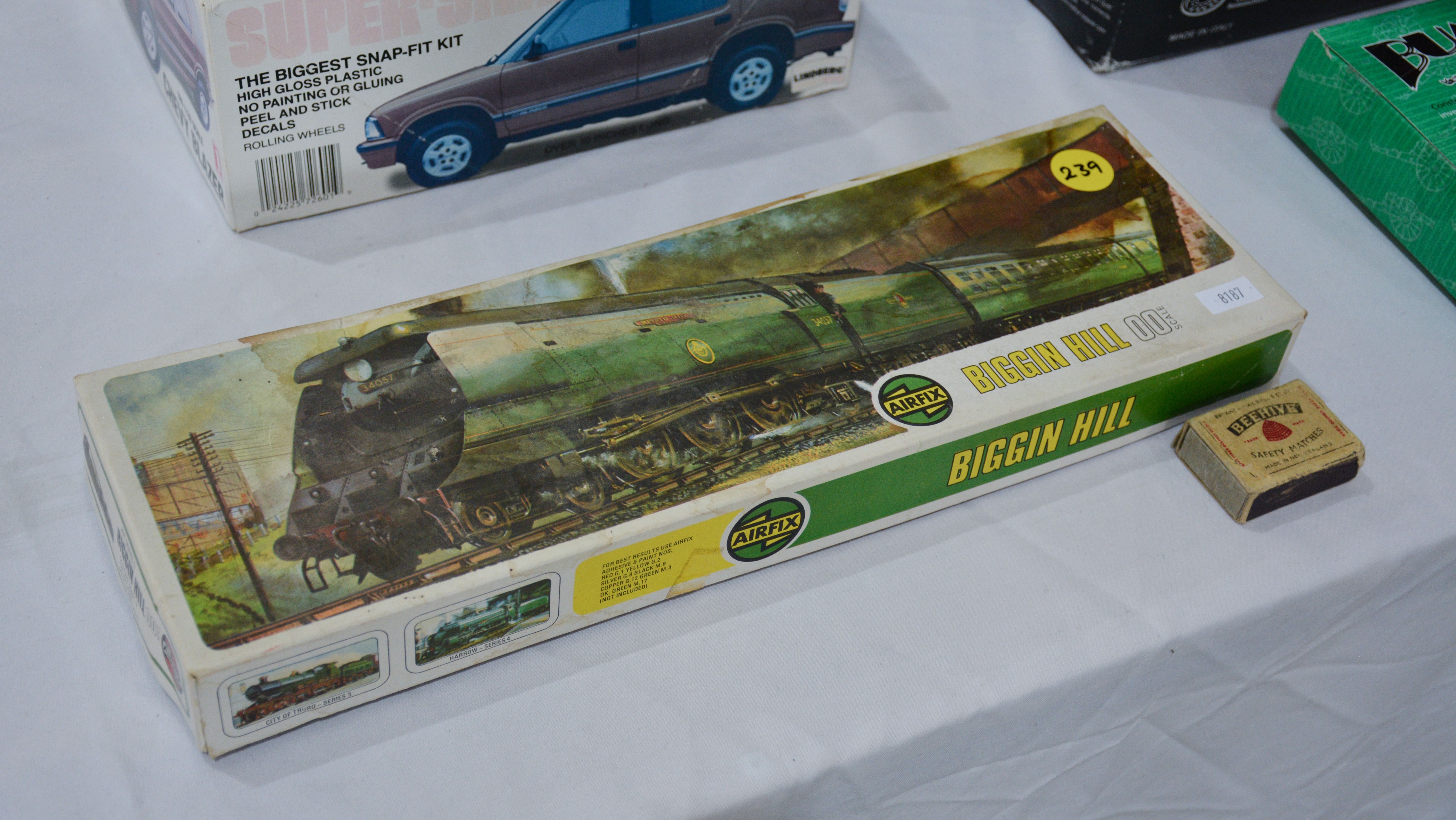 Biggin Hill 00 Scale Battle of Britain Locomotive — sold at auction in New Zealand for $25