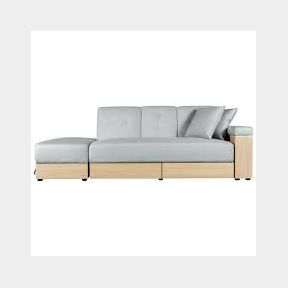 Goerge Mason Donna Sleeper Couch Without Storage Box Medium Grey |