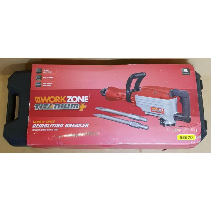 Work Zone Demolition Breaker