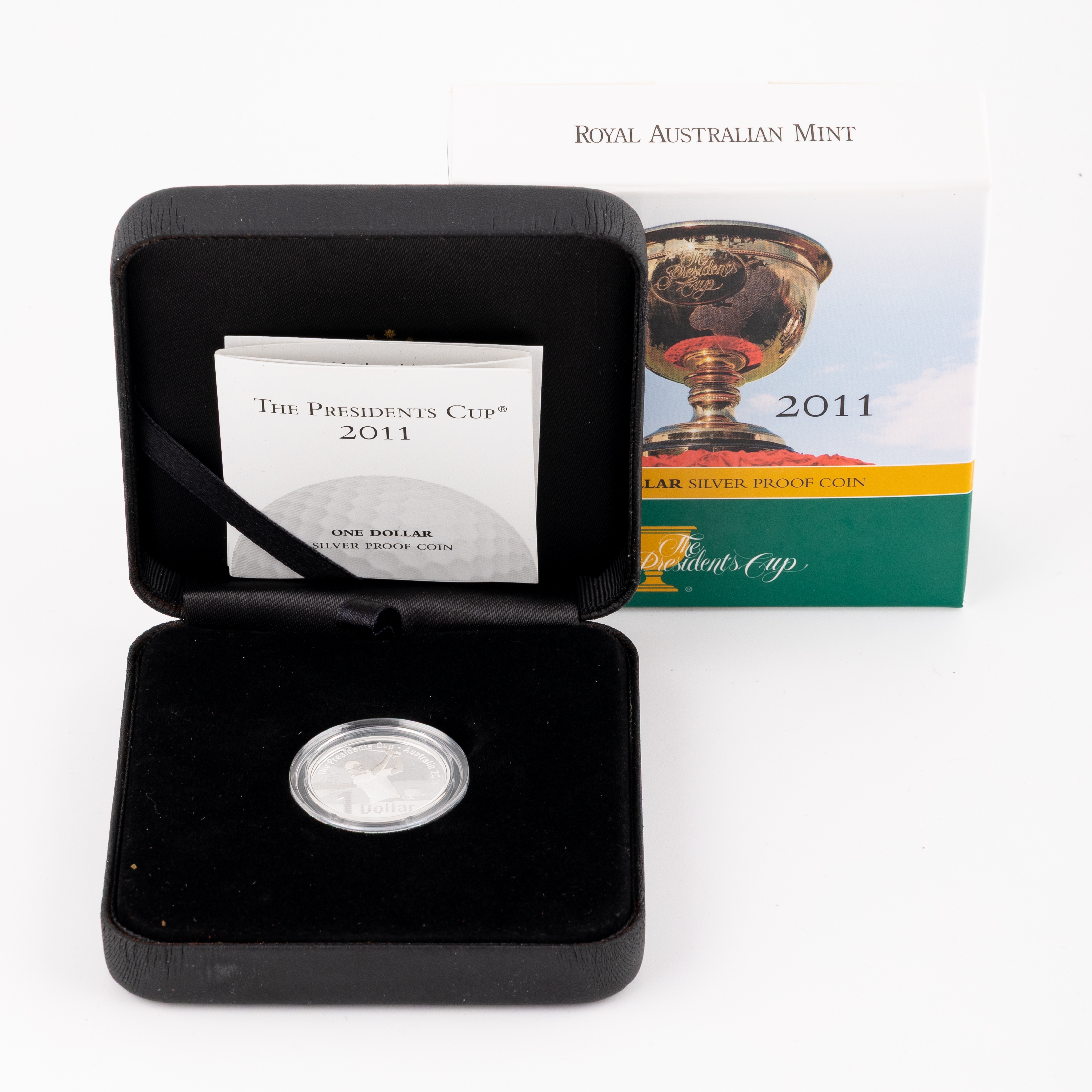 Elizabeth II, RAM - The Presidents Cup, One Dollar, 2011, FDC