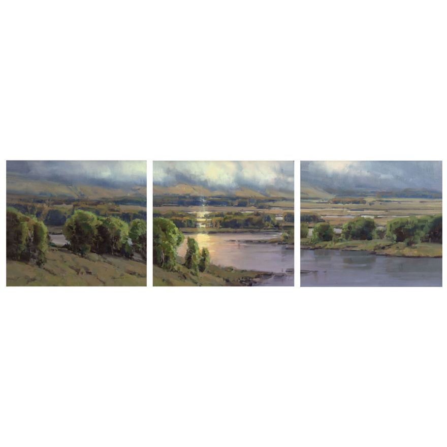 Scott Christensen (1962-) Warm Valley Sun