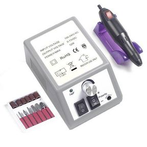 Professional Nail Drill Machine Manicure Pedicure Machine Set Kit Grey Defective|DEFECTIVE